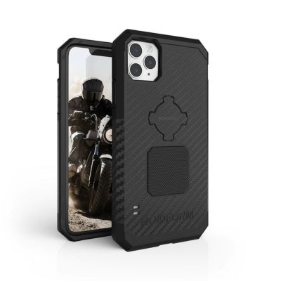【セール】ROKFORM iPhone11-ProMax Rugged バイク用スマホホルダー ブラック