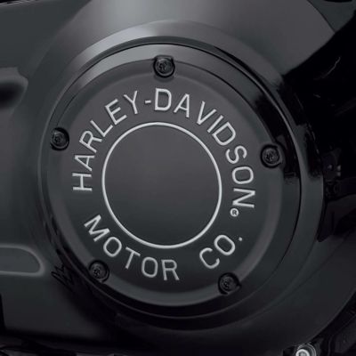 H-D Motor Co.コレクション　ダービーカバー　グロスブラック　ツインカム