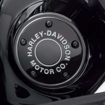 H-D Motor Co.コレクション　タイマーカバー　グロスブラック　ツインカム