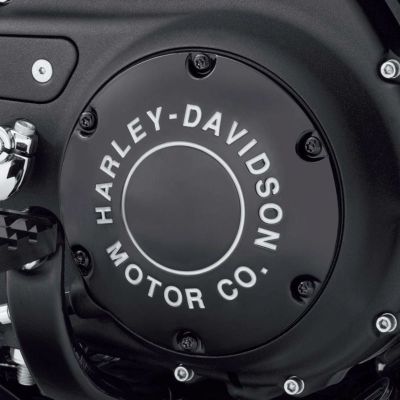 H-D Motor Co.コレクション　ダービーカバー　グロスブラック 【スポーツスター】