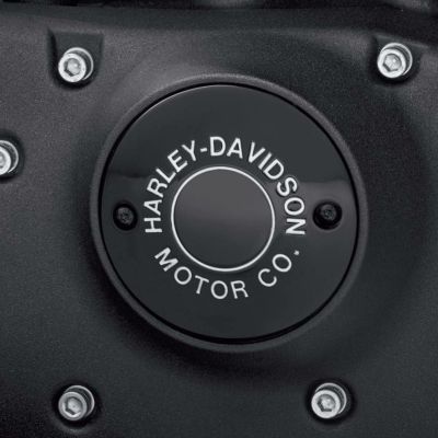 H-D Motor Co.コレクション　タイマーカバー　グロスブラック 【スポーツスター】