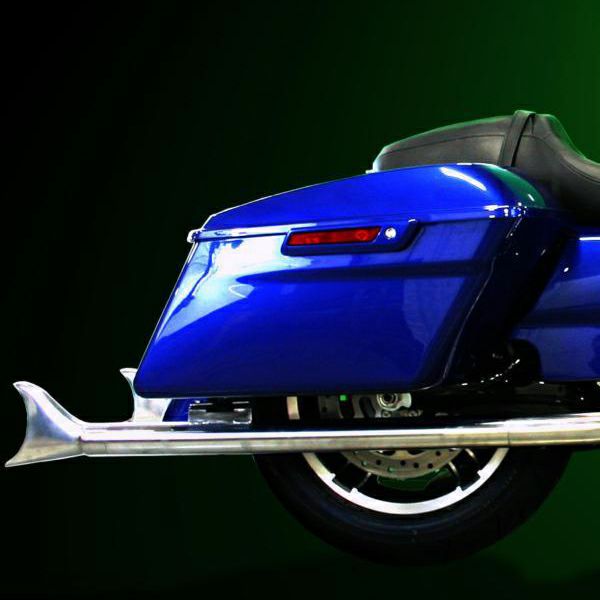 サムソン トゥルーデュアル・フルエキゾーストマフラー フィッシュ  