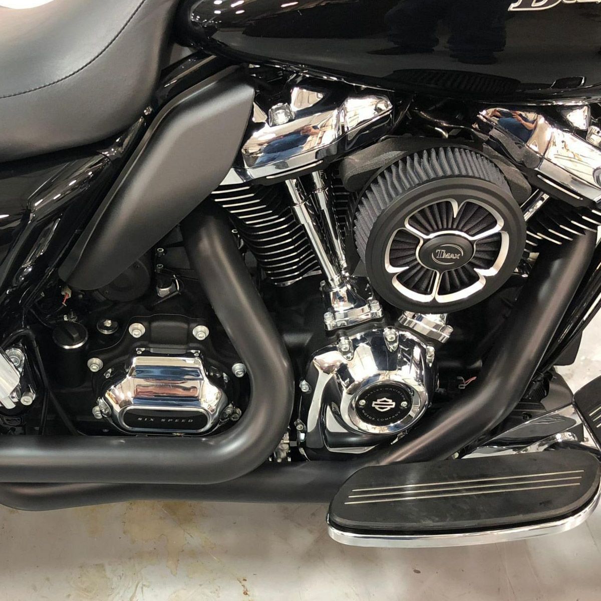 サムソン トゥルーデュアル・フルエキゾーストマフラー フィッシュ  