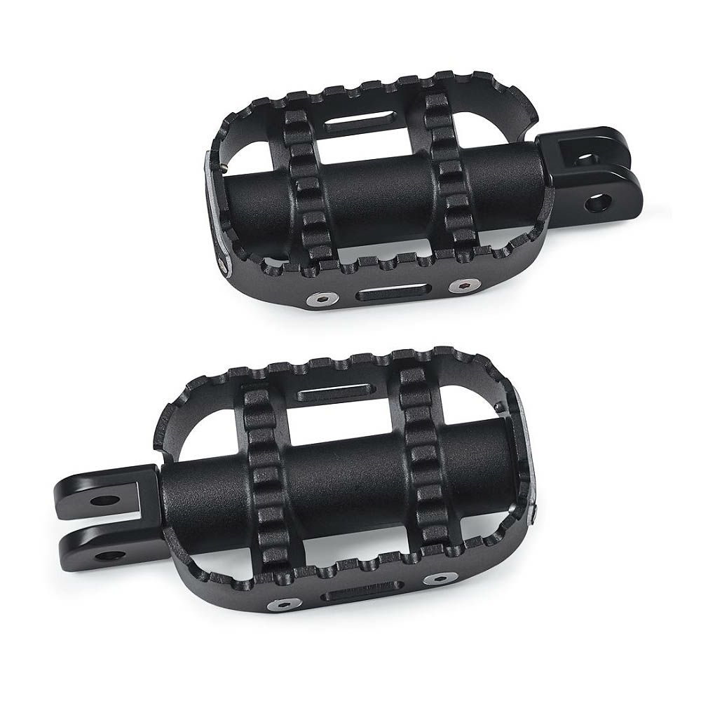 80グリット コレクション　ライダーフットペグ　ブラック　FXFB/S、FXDRS、FXLRS-02