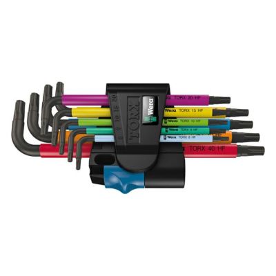 WERA マルチカラー・トルクス・キーレンチセット マグネット仕様