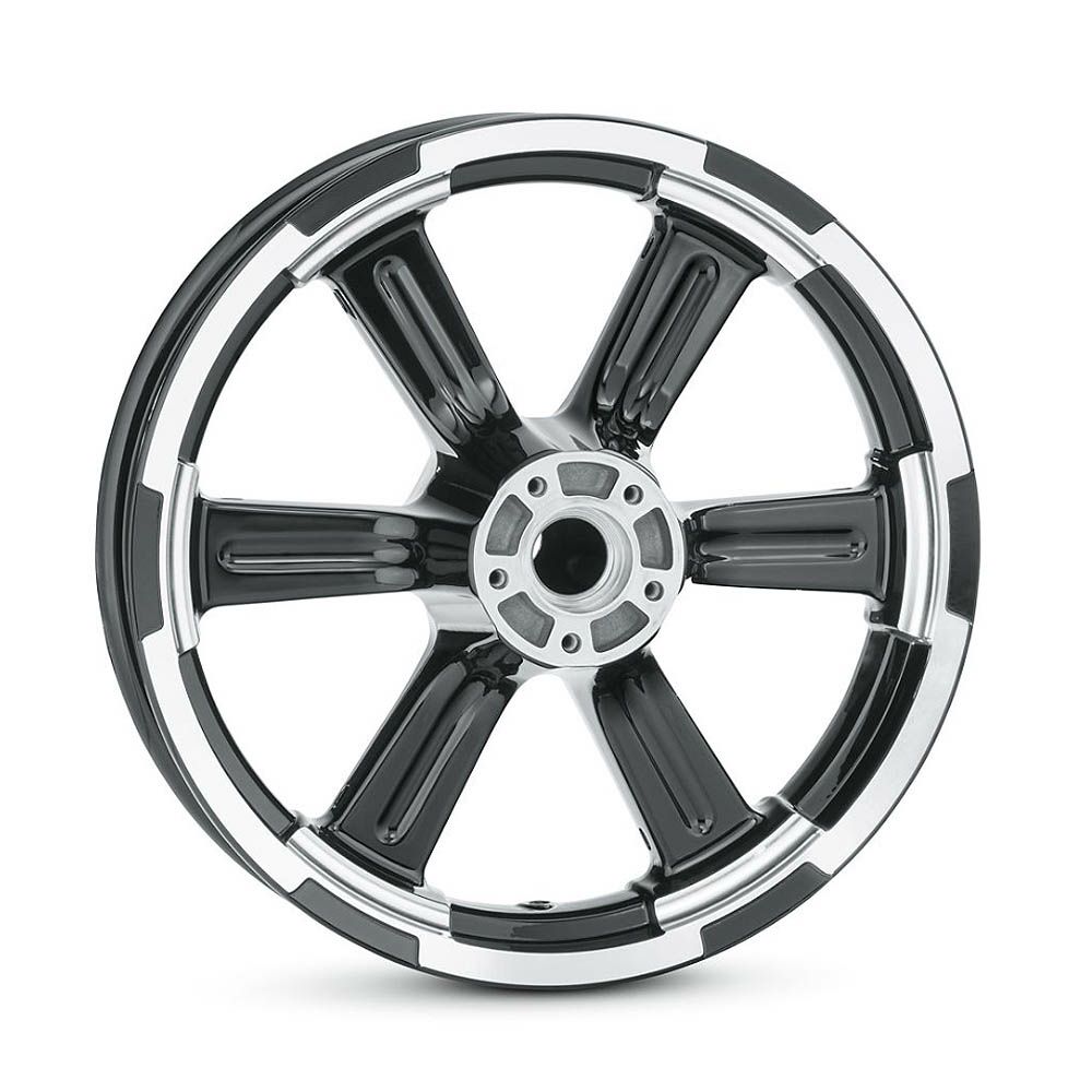 アナイアレイター カスタムホイール 19インチ フロント ハイライト入りグロスブラック　FXBB/S-02