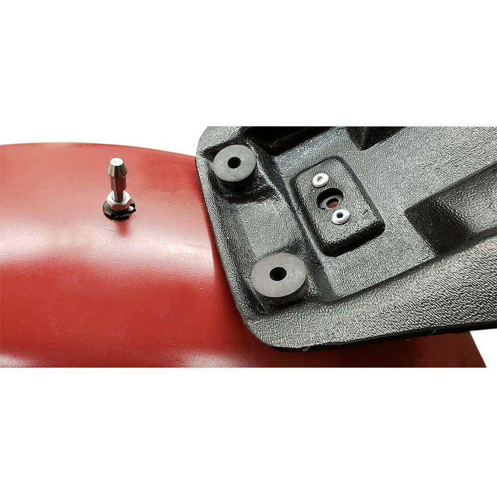 ドラッグスペシャリティーズ EZ-ON ソロシート スムース ソーラー･リフレクティブ レザー-02