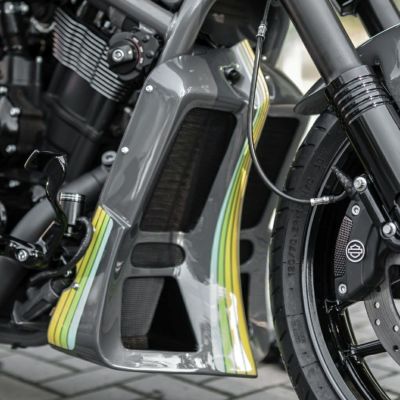 Killer Custom V-ROD インディ・ラジエターカバー