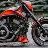  Killer Custom V-ROD インディ・ラジエターカバー 取り付け画像