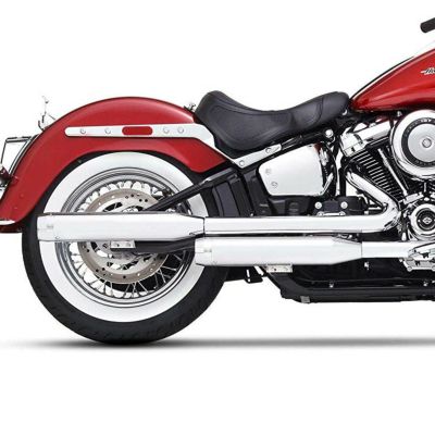 RINEHART(ラインハート) 3.5インチ スリップオンマフラー クラシックエンド クローム/クローム