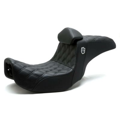 SaddleMen SDC パフォーマンス グリップシート バックレスト 2006～2017 ダイナ