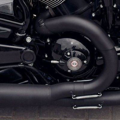 Killer Custom V-ROD スウィングアームピボットカバーキット ブラックアノダイズ