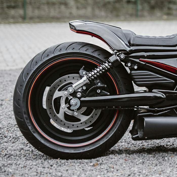 Killer Custom V-ROD 1インチ ロワリングキット-05