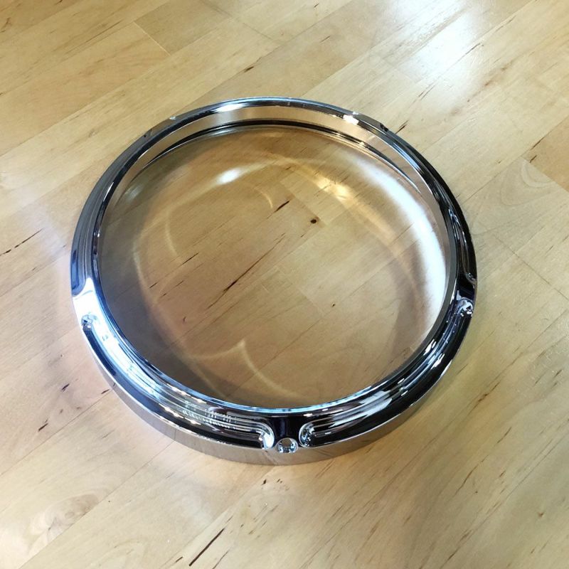 RSD 7インチヘッドライトベゼル ビンテージ クローム-02