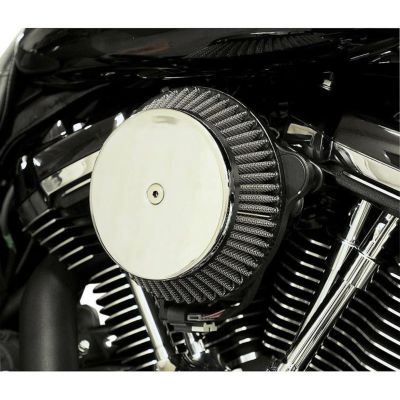 LA Choppers　プレーンカバー エアクリーナー クローム　M8