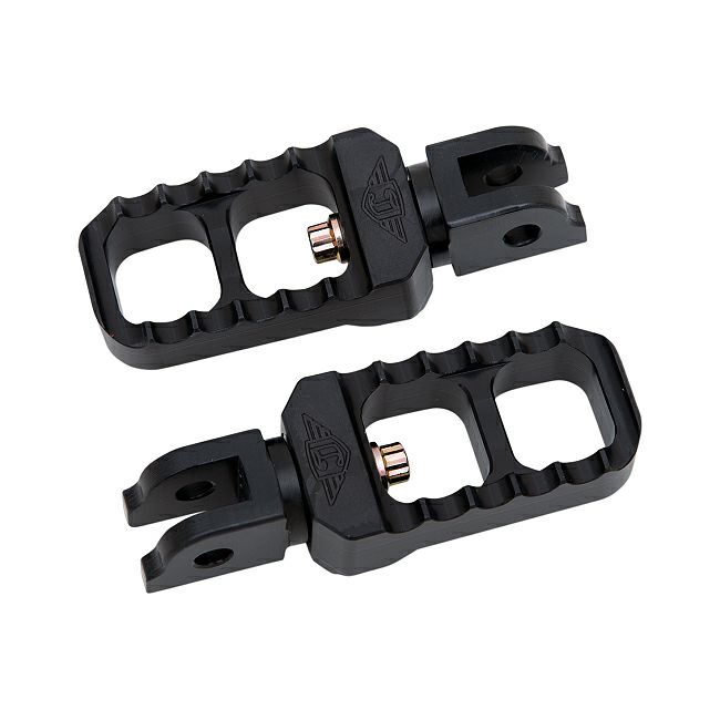 ジョーカーマシン MXスタイル・ライダーフットペグ スタビー ブラック-01