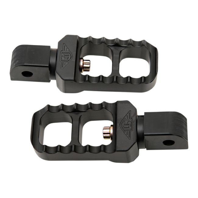 ジョーカーマシン MXスタイル・パッセンジャーフットペグ スタビー ブラック-01