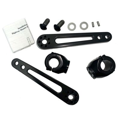RIVCO 1.25インチ径エンジンガード用フットペグマウント