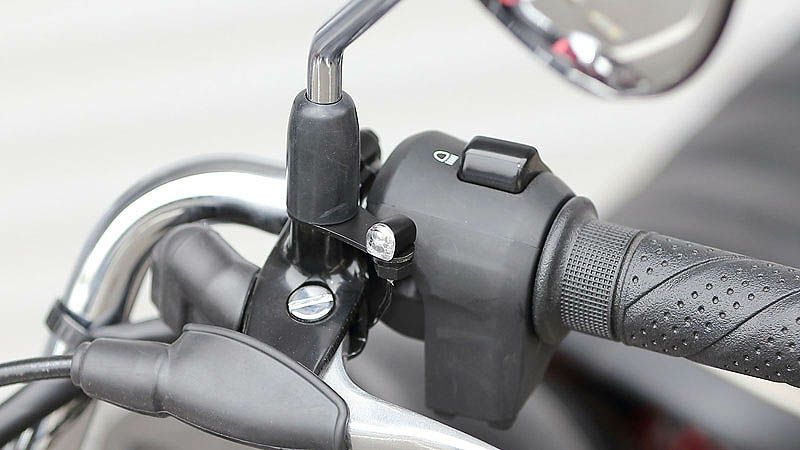 キジマ　Nanoランプ専用ステー フロント ミラーマウント用 左右セット-02