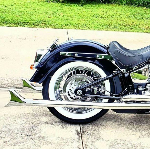 サムソン トゥルーデュアル・フルエキゾーストマフラー フィッシュ  