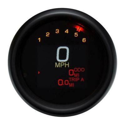DAKOTA DIGITAL　MLX-3000シリーズ ゲージ　ハーレー、デジタルメーター ブラック