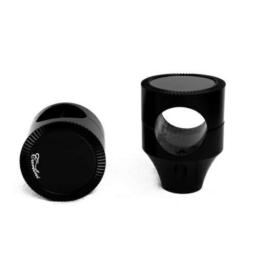 カルリーニデザイン ハイ・ローラー・ライザー 1.25インチ径 デニムブラック-01