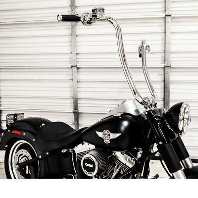 カルリーニデザイン ギャングスター・エイプハンドルバー 1.5インチ クローム