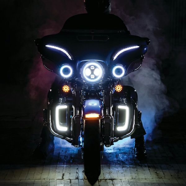 クリアキン トレーサー LED フェアリング ロワーグリル サテンブラック-05