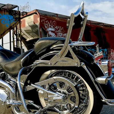 カスタムモータースポーツ エル・レイ デタッチャブル・バックレスト クローム