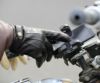 GMG ガントレット グローブ セミロング ブラック＆ブラウン-05