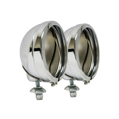 4.5インチ・補助ライト用ハウジング クローム-02