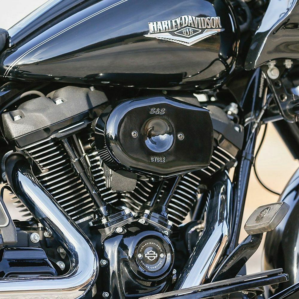 SALE】S&S ブラック ミニティアドロップ ステルスエアクリーナー M8