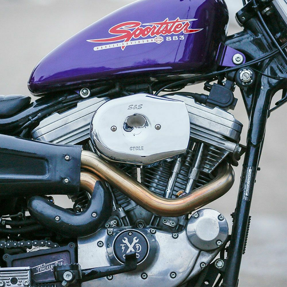 S&S トリビュートカバー STEALTH エアクリーナー用 クローム |ハーレー 