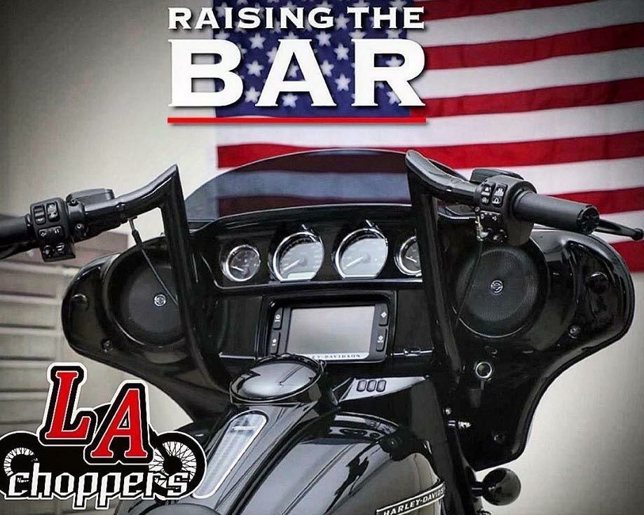 SALE】LA Choppers ツインピークス・ツーリング ハンドルバー グロス 
