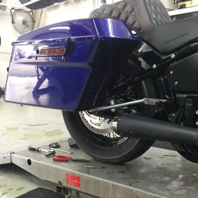 Cycle Visions サドルバッグマウント FLSL、FXBB/S