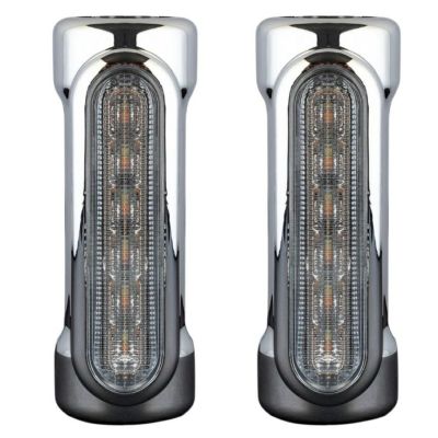 ホグワークス エンジンガード用LEDライト クローム