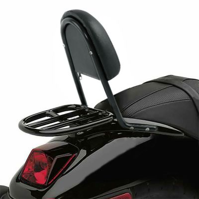 HOGWORKZ  Vロッド シーシーバーバックレスト/ラゲッジラック ブラック