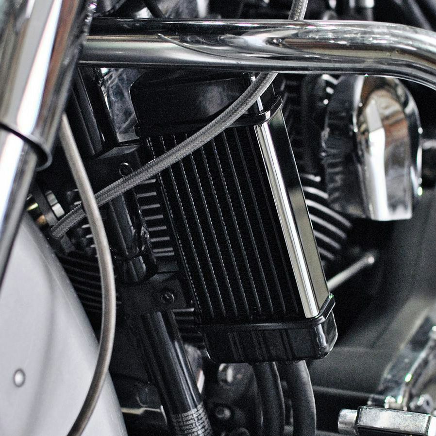 JAGG ワイドライン 10列 オイルクーラー クローム-01