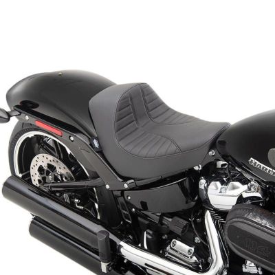 DragSpecialties ブレイクアウト用 EZ-ON ソロシート スコーピオンステッチ
