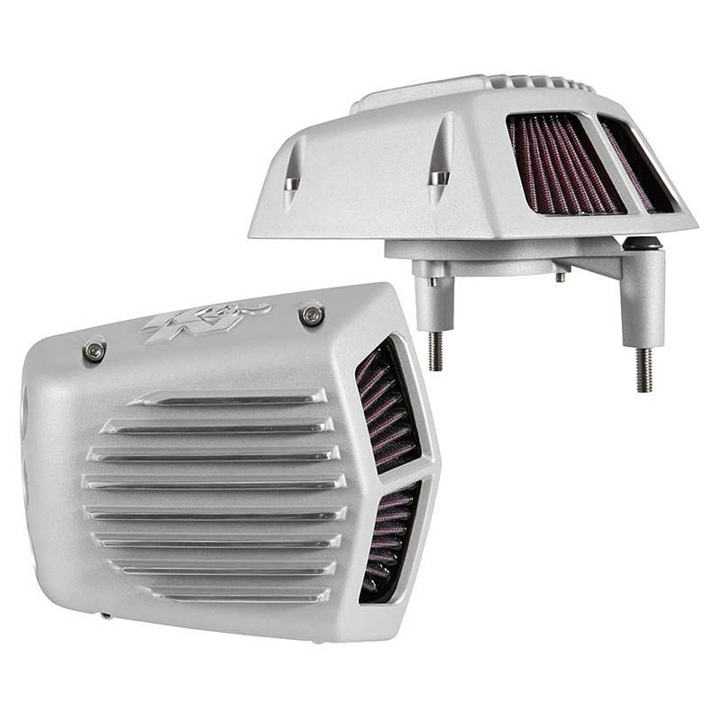 K&N ストリートメタル エアインテークシステム クローム-01