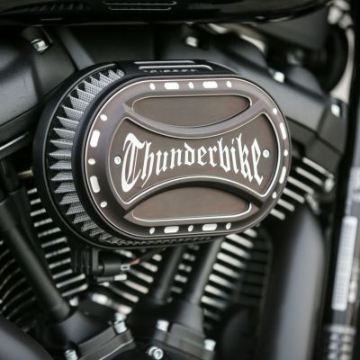 Thunderbike オーバル・エアクリーナーカバー トルク/TBロゴ