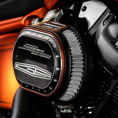 Thunderbike オーバル・エアクリーナーカバー グランプリ