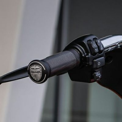 Thunderbike セットベース・アルミグリップ サテンブラック