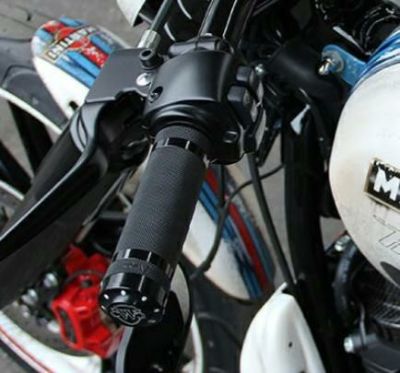 Cult Werk 電子制御スロットル用ハンドグリップ CWロゴ入り