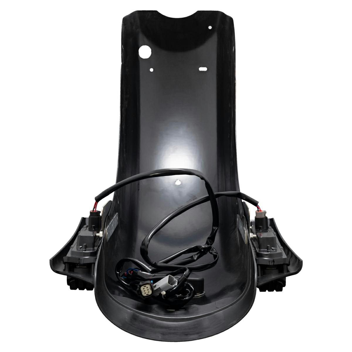 HOGWORKZ ストレッチリアフェンダーキット LED付き ビビッドブラック-08