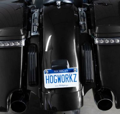 HogWorkz 4インチ Tri-Bar フェンダーエクステンション ビビッド