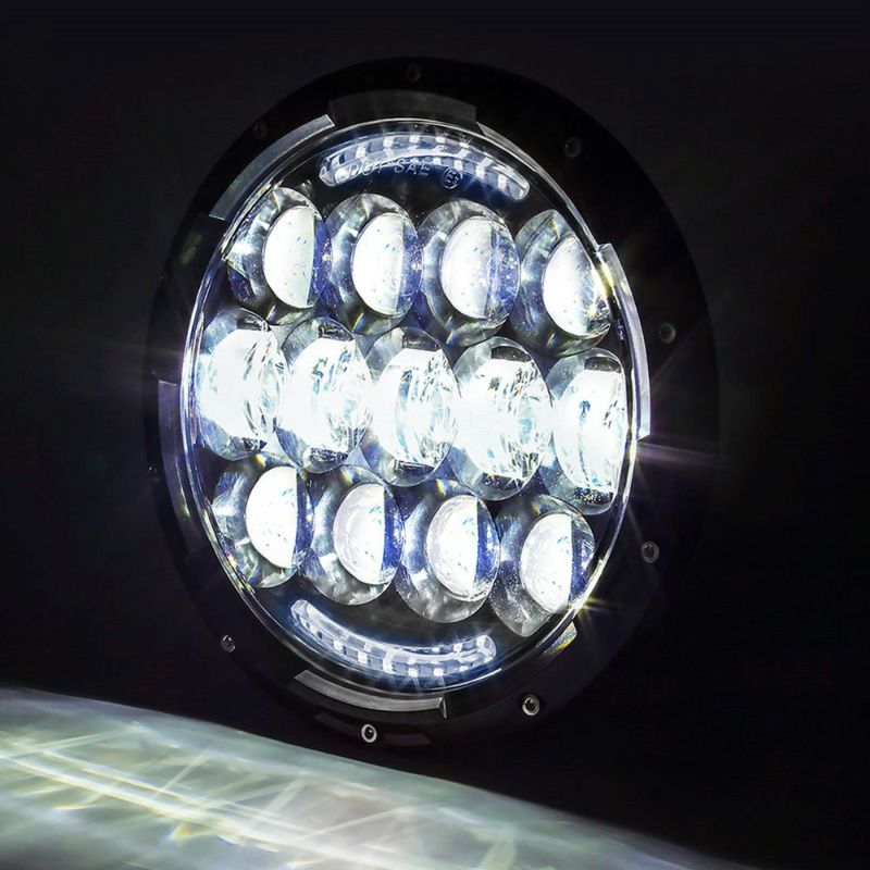 サイロン アーバン・7インチ インテグレーテッド LEDヘッドライト ブラック-01