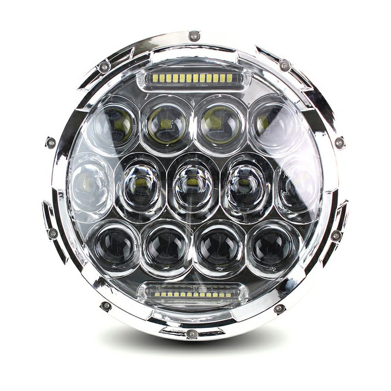 サイロン ビースト・7インチ インテグレーテッド LEDヘッドライト クローム-01