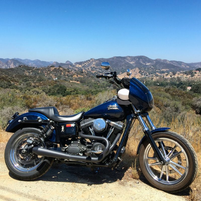 Thrashin Supply OG ステンレス 2-1フルエキゾーストマフラー ブラック-03