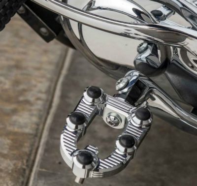 アレンネス MXフットペグ クローム